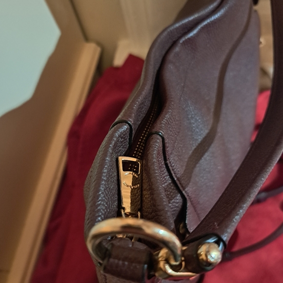 🎁 NEW COACH Scout Hobo Burgundy Oxblood Satchel/Shoulder/Crossbody Bag - Picture 8 of 16